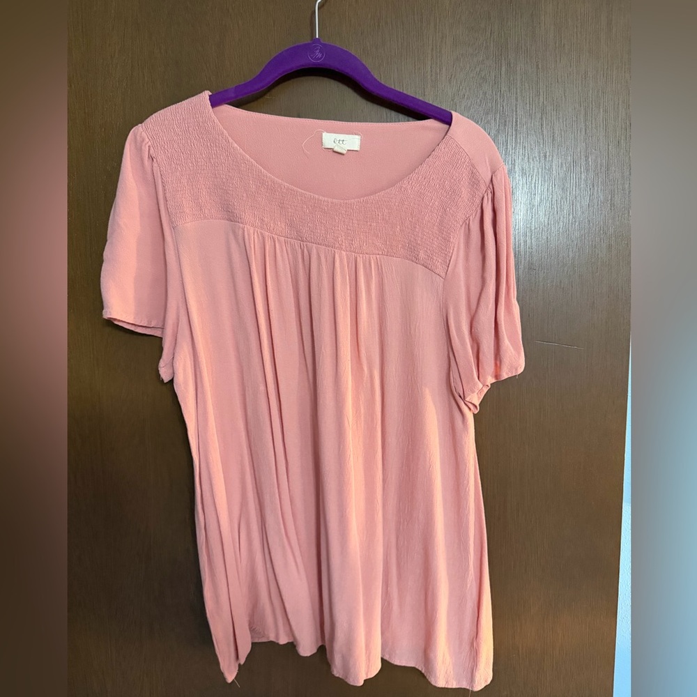 Elegant Pink Women's Top
